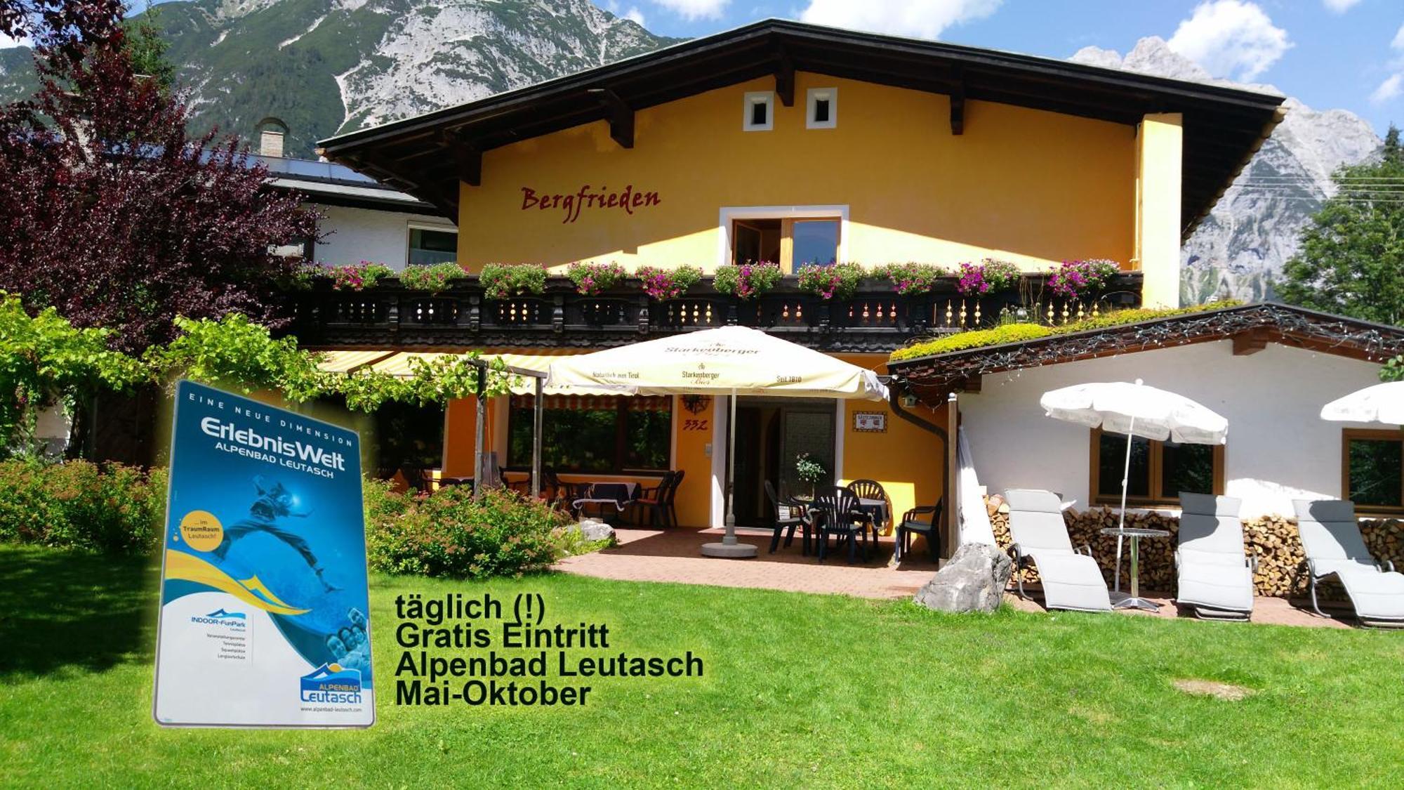 Bergfrieden Leutasch/Seefeld ภายนอก รูปภาพ